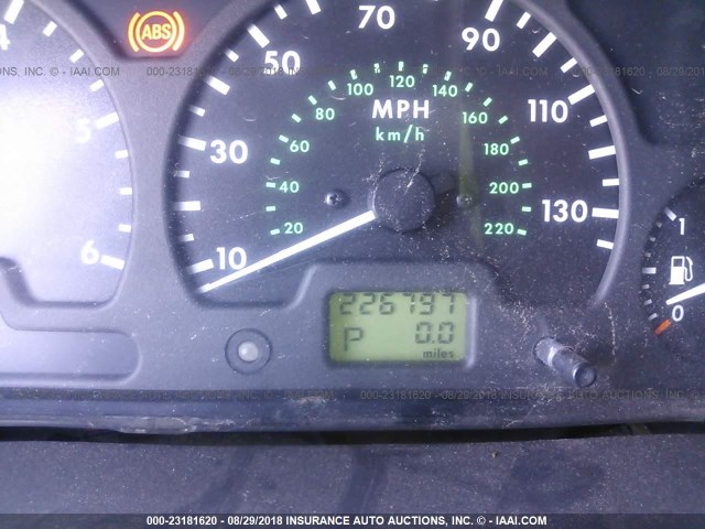 SALTY1247XA216453 - 1999 LAND ROVER DISCOVERY II  Սև լուսանկար 7