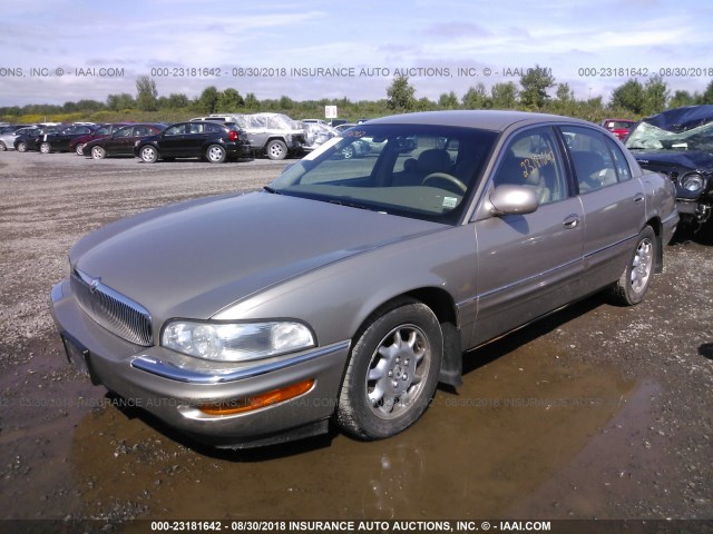 1G4CU5417Y4295602 - 2000 BUICK PARK AVENUE ULTRA GOLD photo 2