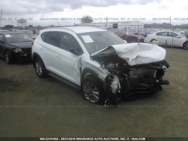 KM8J3CA45HU484309 - 2017 HYUNDAI TUCSON LIMITED/SPORT AND ECO/SE WHITE photo 1