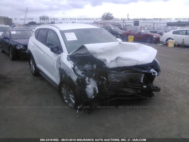 KM8J3CA45HU484309 - 2017 HYUNDAI TUCSON LIMITED/SPORT AND ECO/SE WHITE photo 6