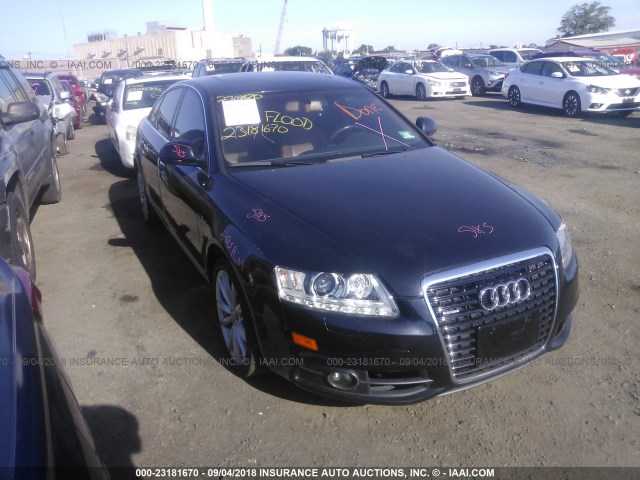 WAUKGAFB0BN064125 - 2011 AUDI A6 PRESTIGE შავი ფოტო 1