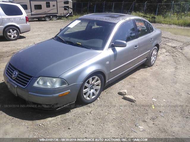 WVWPD63B02E413514 - 2002 VOLKSWAGEN PASSAT GLS SILVER photo 6