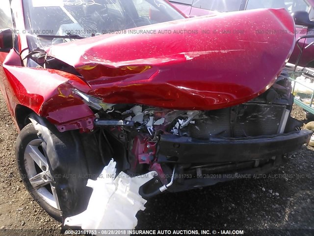 4T1BF1FK3CU564143 - 2012 TOYOTA CAMRY SE/LE/XLE წითელი ფოტო 6