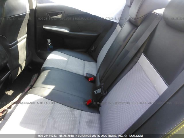 4T1BF1FK3CU564143 - 2012 TOYOTA CAMRY SE/LE/XLE წითელი ფოტო 8