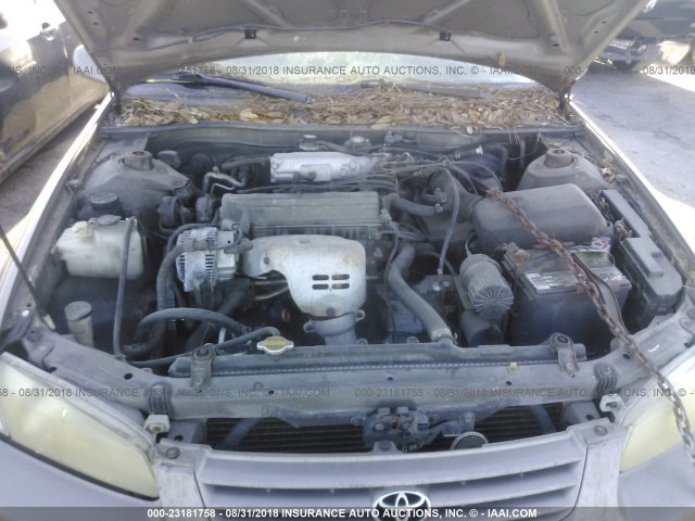 4T1BG22K4XU542814 - 1999 TOYOTA CAMRY CE/LE/XLE 金色 照片 10