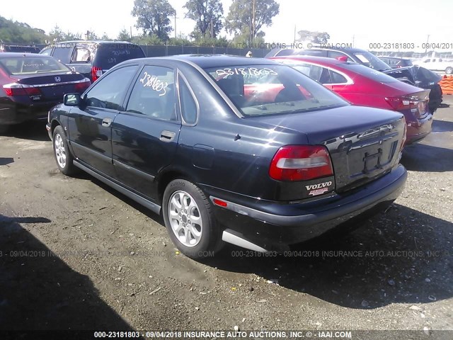 YV1VS255XYF575144 - 2000 VOLVO S40 Czarny zdjęcie 3