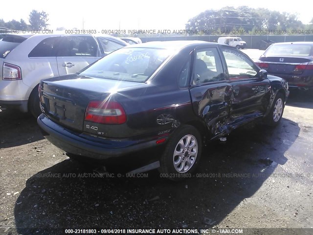 YV1VS255XYF575144 - 2000 VOLVO S40 Czarny zdjęcie 4