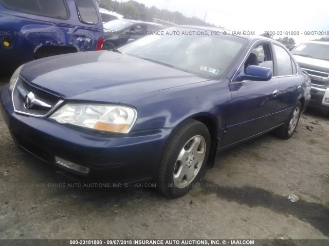 19UUA56873A026295 - 2003 ACURA 3.2TL TYPE-S BLUE photo 2