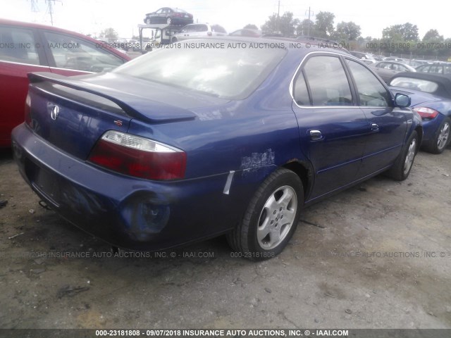 19UUA56873A026295 - 2003 ACURA 3.2TL TYPE-S BLUE photo 4