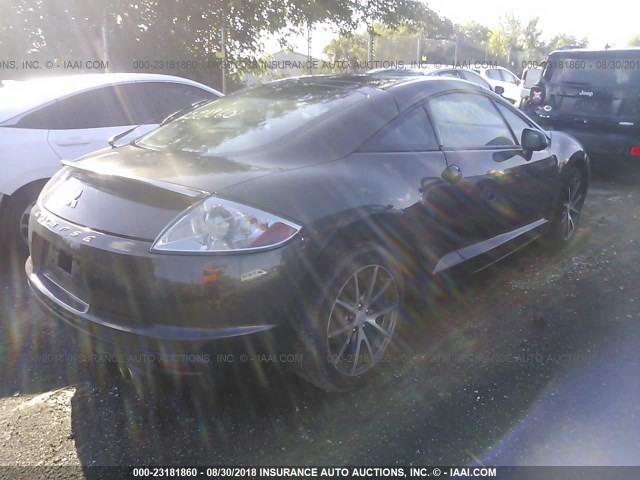 4A31K5DF4BE017526 - 2011 MITSUBISHI ECLIPSE GS SPORT GRAY photo 4