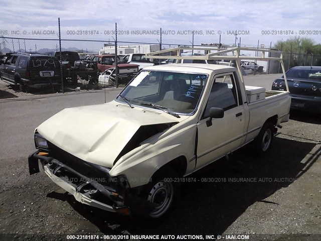 JT4RN50R9G0191478 - 1986 TOYOTA PICKUP 1/2 TON RN50 BEIGE photo 2