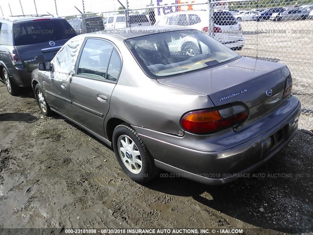 1G1NE52MXX6175991 - 1999 CHEVROLET MALIBU LS Bej foto 3