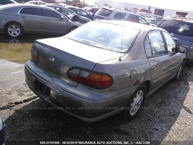 1G1NE52MXX6175991 - 1999 CHEVROLET MALIBU LS Bej foto 4