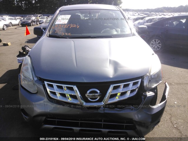 JN8AS5MVXBW680222 - 2011 NISSAN ROGUE S/SV/KROM TAN photo 6