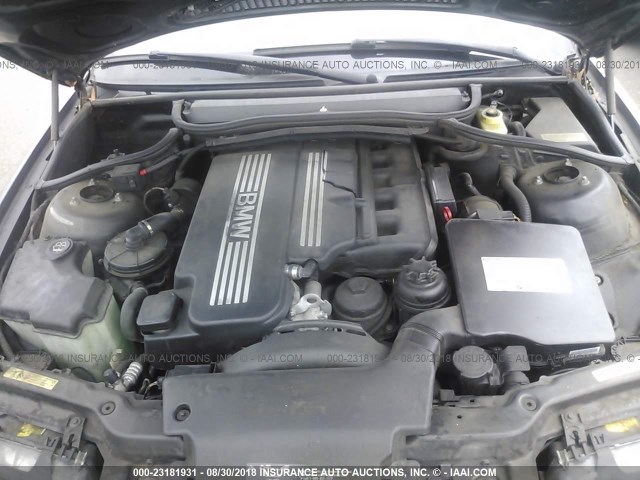 WBABV134X5JT23985 - 2005 BMW 325 CI SULEV GRAY photo 10