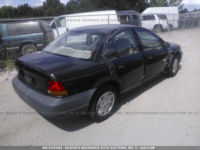 1G8ZH5285TZ181316 - 1996 SATURN SL1 BLACK photo 4