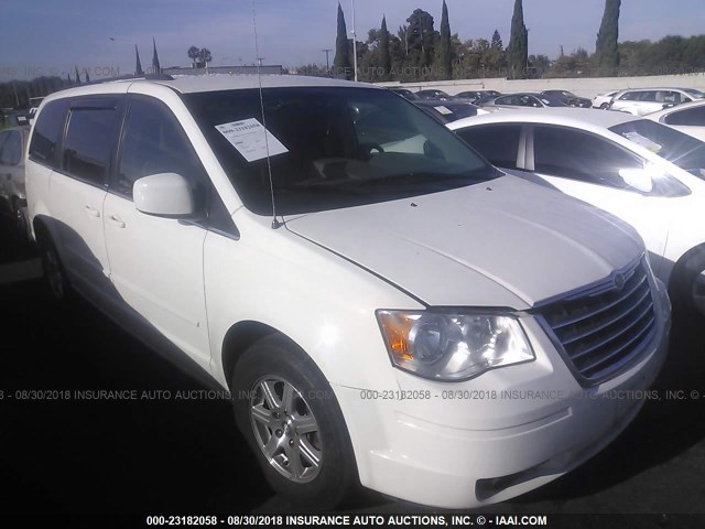 2A8HR54PX8R725354 - 2008 CHRYSLER TOWN & COUNTRY TOURING WHITE photo 1