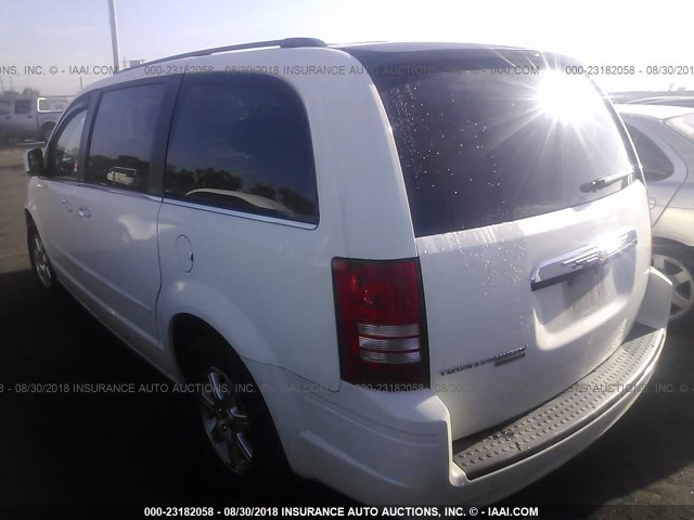 2A8HR54PX8R725354 - 2008 CHRYSLER TOWN & COUNTRY TOURING WHITE photo 3