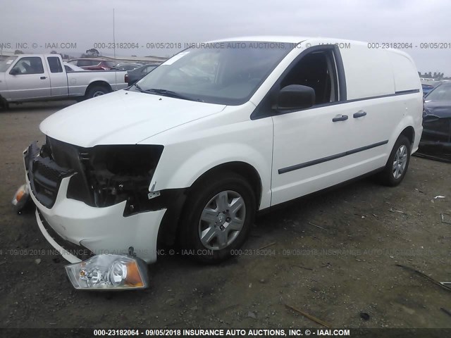 2C4JRGAG6DR673790 - 2013 RAM TRADESMAN WHITE photo 2