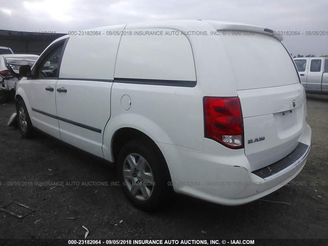 2C4JRGAG6DR673790 - 2013 RAM TRADESMAN WHITE photo 3