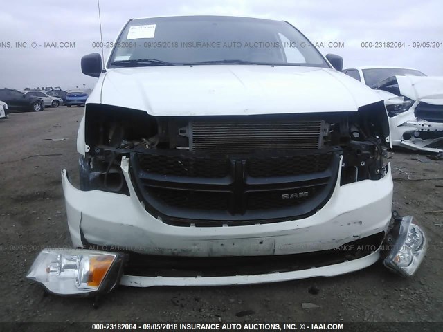 2C4JRGAG6DR673790 - 2013 RAM TRADESMAN WHITE photo 6