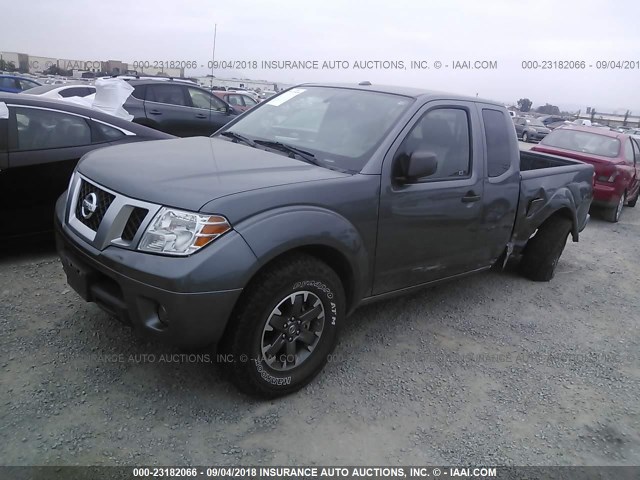 1N6AD0CUXGN786858 - 2016 NISSAN FRONTIER SV/PRO-4X GRAY photo 2