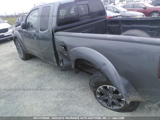 1N6AD0CUXGN786858 - 2016 NISSAN FRONTIER SV/PRO-4X GRAY photo 6