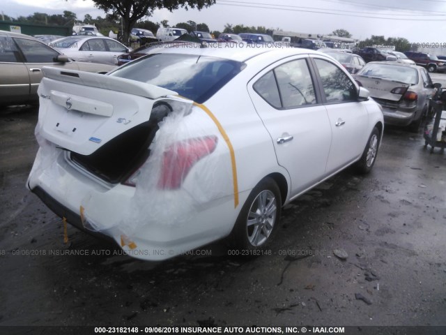 3N1CN7AP2FL801756 - 2015 NISSAN VERSA S/S PLUS/SV/SL WHITE photo 4