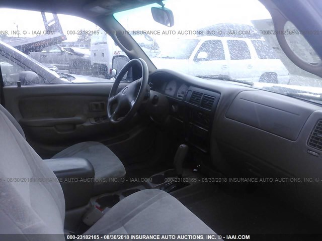 5TEGN92N72Z099769 - 2002 TOYOTA TACOMA DOUBLE CAB PRERUNNER WHITE photo 5