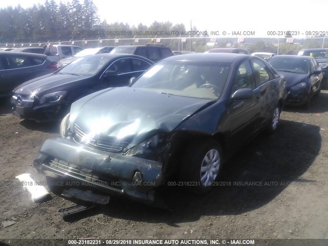 4T1BE32K05U076677 - 2005 TOYOTA CAMRY LE/XLE/SE Теңіз көгі фото 2