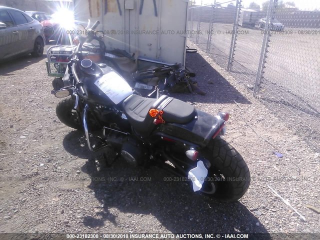 1HD1YKJ35JC063854 - 2018 HARLEY-DAVIDSON FXFB FAT BOB BLACK photo 3