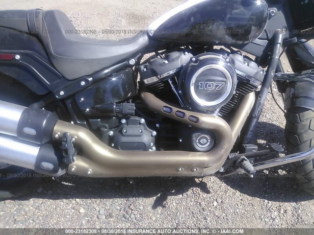 1HD1YKJ35JC063854 - 2018 HARLEY-DAVIDSON FXFB FAT BOB BLACK photo 8