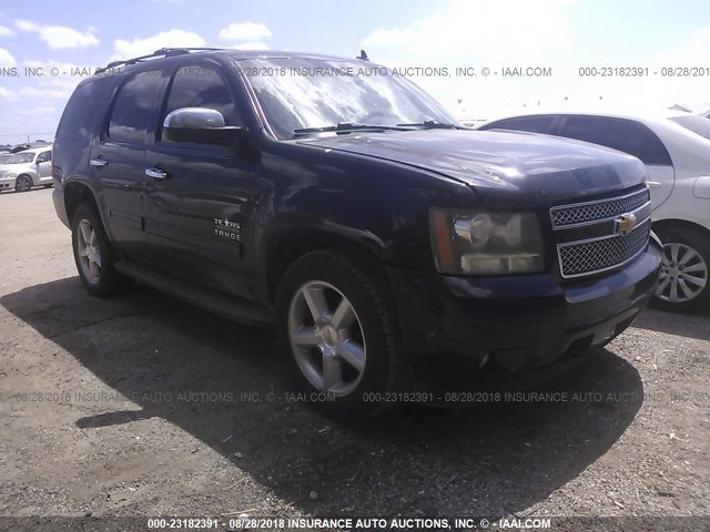 1GNSCAE03BR354146 - 2011 CHEVROLET TAHOE C1500  LS BLACK photo 1