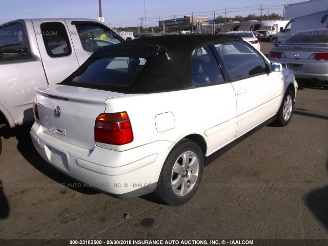 3VWDC21V92M800243 - 2002 VOLKSWAGEN CABRIO GLX 白色 照片 4