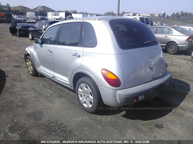 3C4FY48B43T562698 - 2003 CHRYSLER PT CRUISER CLASSIC SILVER photo 3