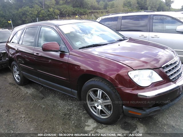 2A8GM68X97R163763 - 2007 CHRYSLER PACIFICA TOURING MAROON photo 1
