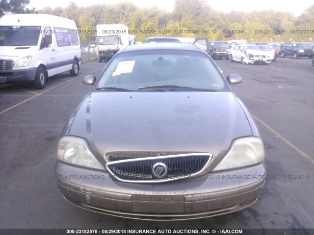 1MEFM50U13G604293 - 2003 MERCURY SABLE GS TAN photo 6