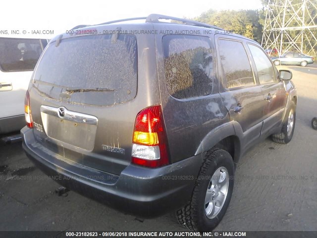 4F2CU08162KM63069 - 2002 MAZDA TRIBUTE LX/ES 灰色 照片 4