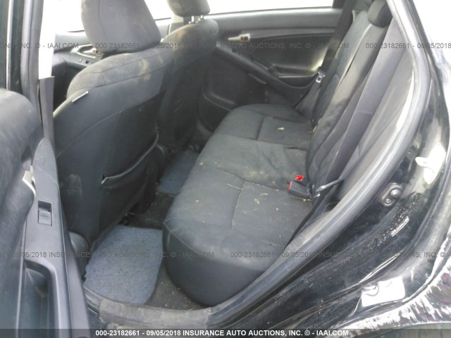 2T1KU40E89C148156 - 2009 TOYOTA COROLLA MATRIX  BLACK photo 8