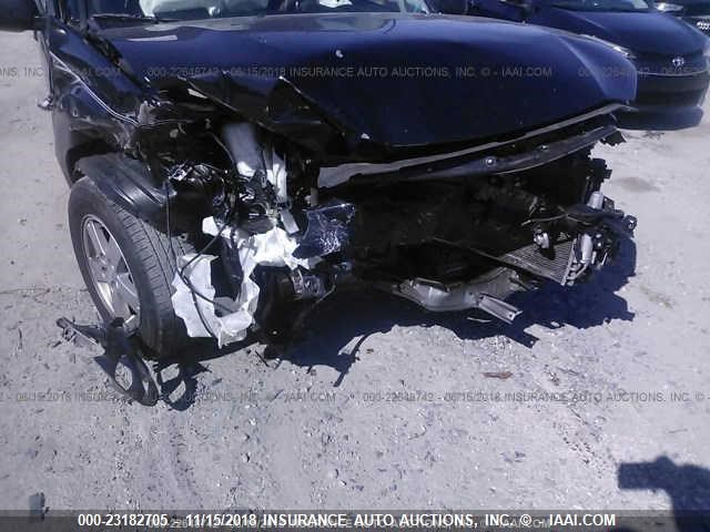 JA4AT2AW4AZ012573 - 2010 MITSUBISHI OUTLANDER ES შავი ფოტო 6