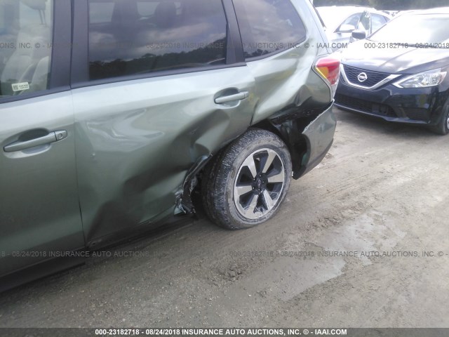 JF2SJAEC9HH592608 - 2017 SUBARU FORESTER 2.5I PREMIUM Dəniz mavisi foto 6