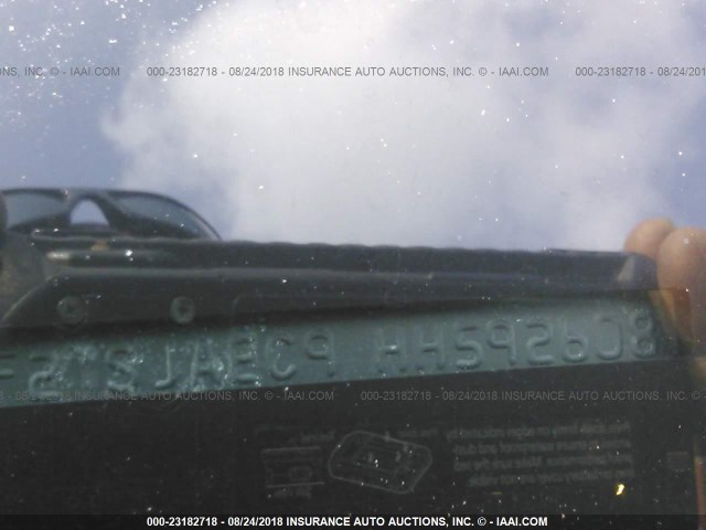 JF2SJAEC9HH592608 - 2017 SUBARU FORESTER 2.5I PREMIUM Dəniz mavisi foto 9