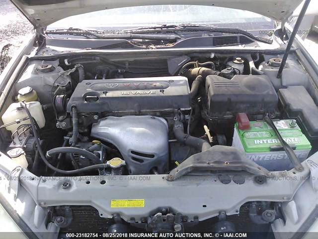 4T1BE32K03U753868 - 2003 TOYOTA CAMRY LE/XLE/SE 银色 照片 10