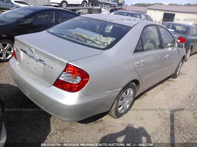 4T1BE32K03U753868 - 2003 TOYOTA CAMRY LE/XLE/SE 银色 照片 4