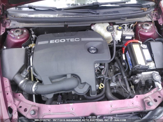 1G1ZK57B19F137828 - 2009 CHEVROLET MALIBU LTZ 红色 照片 10