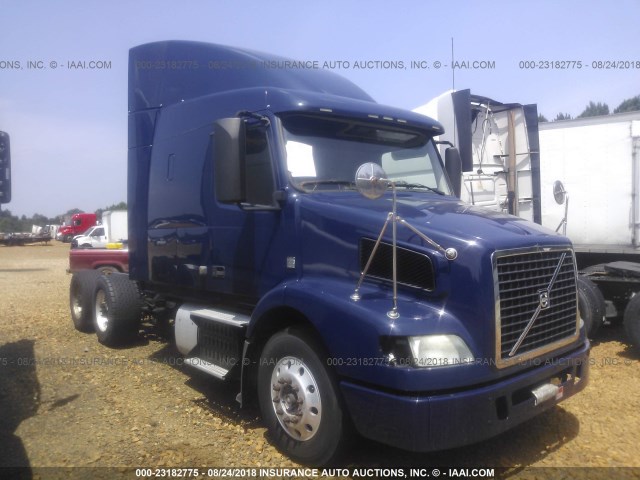 4V4MC9DG5CN541187 - 2012 VOLVO VN BLUE photo 1