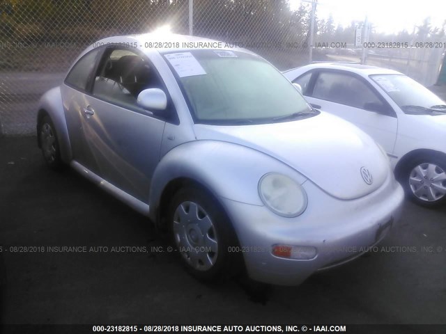 3VWBA21C7XM425214 - 1999 VOLKSWAGEN NEW BEETLE GL 银色 照片 1