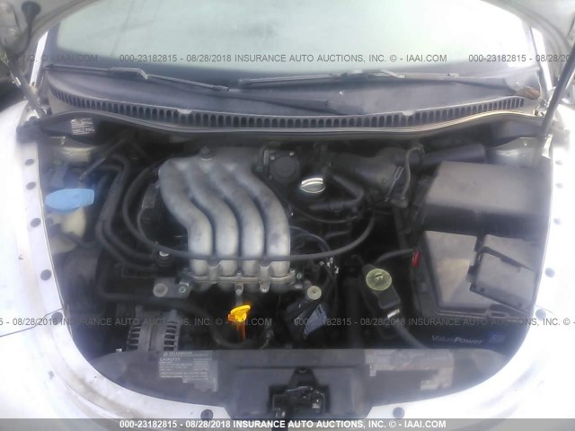 3VWBA21C7XM425214 - 1999 VOLKSWAGEN NEW BEETLE GL 银色 照片 10