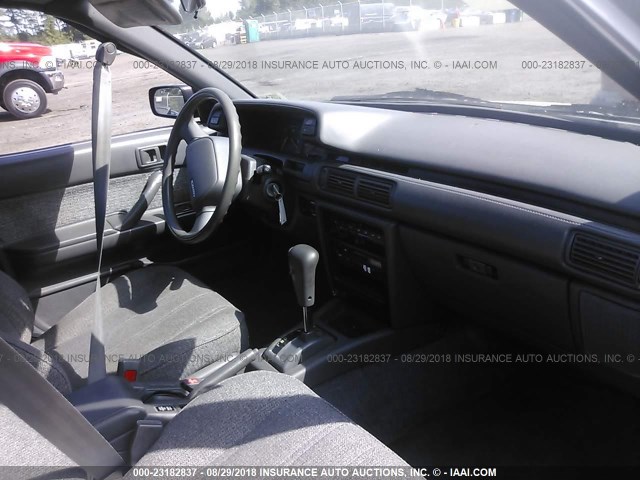 JT2SV21W2L0323830 - 1990 TOYOTA CAMRY DLX GRAY photo 5