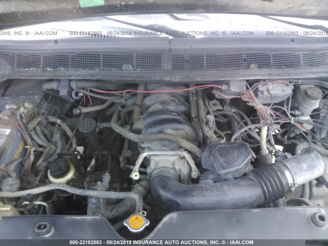 1N6BA07C28N302245 - 2008 NISSAN TITAN XE/SE/LE/PRO-4X GRAY photo 10